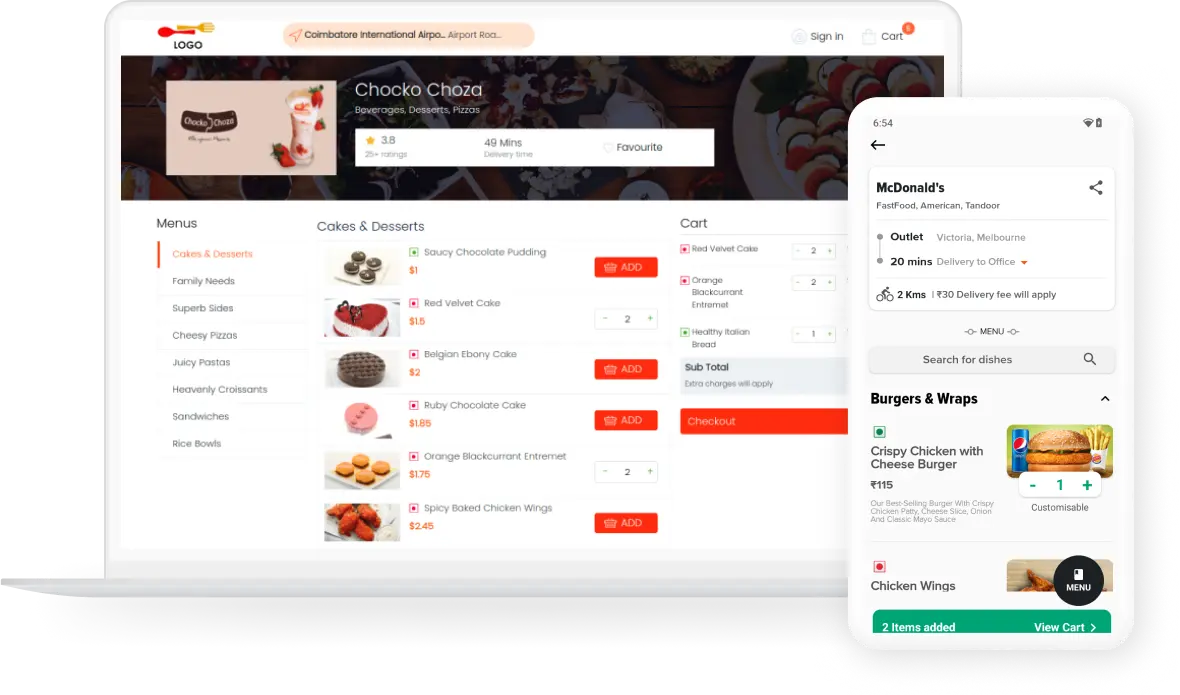 Restaurant Delivery Software